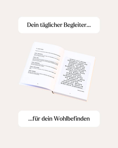 Das gesund und erfüllt sein Tagebuch